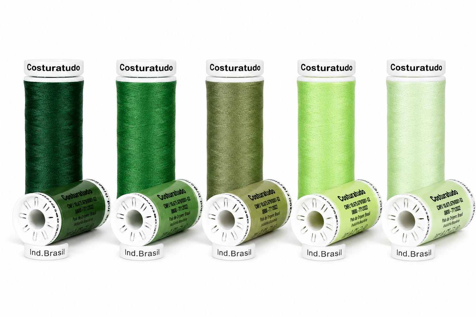LINHA COSTURA COSTURATEX VERDES